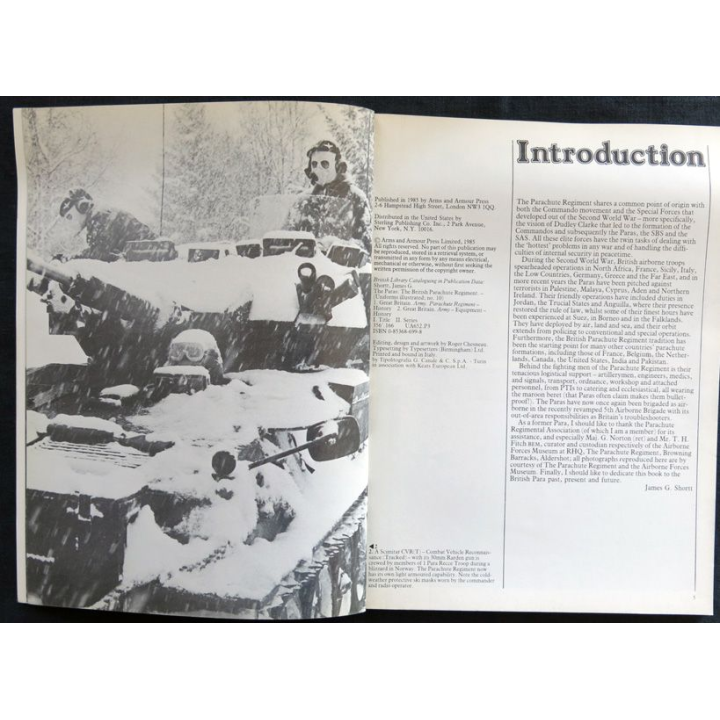 Uniforms Illustrated N° 10 : The Paras The british parachute régiment 1985