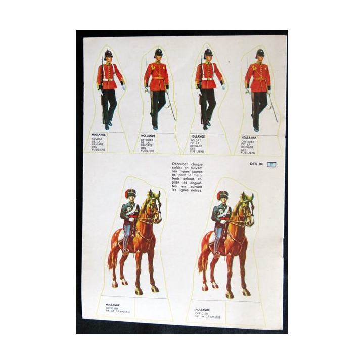 Les plus beaux uniformes - La Hollande (fascicule)
