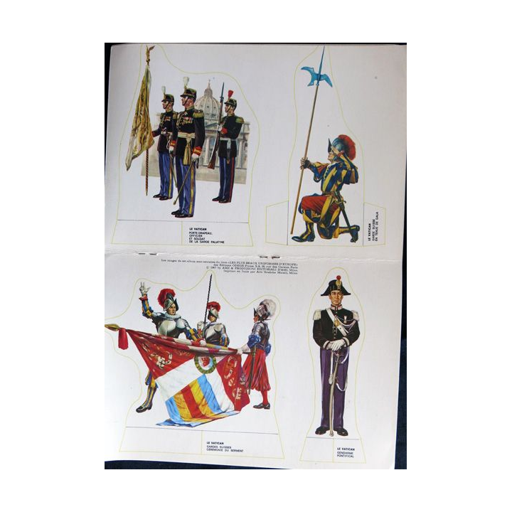 Les plus beaux uniformes - Le Vatican (fascicule)