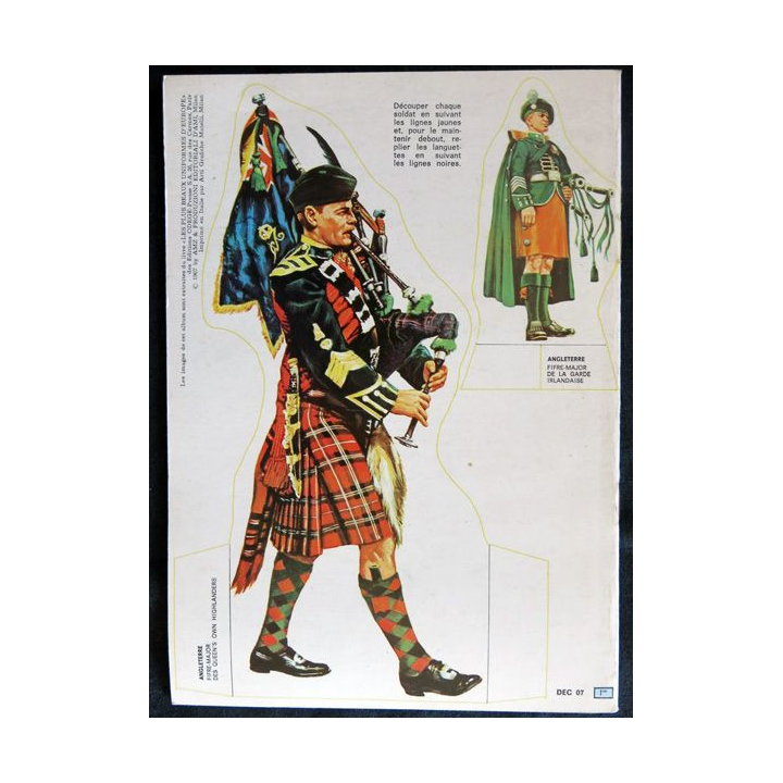 Les plus beaux uniformes - Angleterre N° 3 (fascicule)