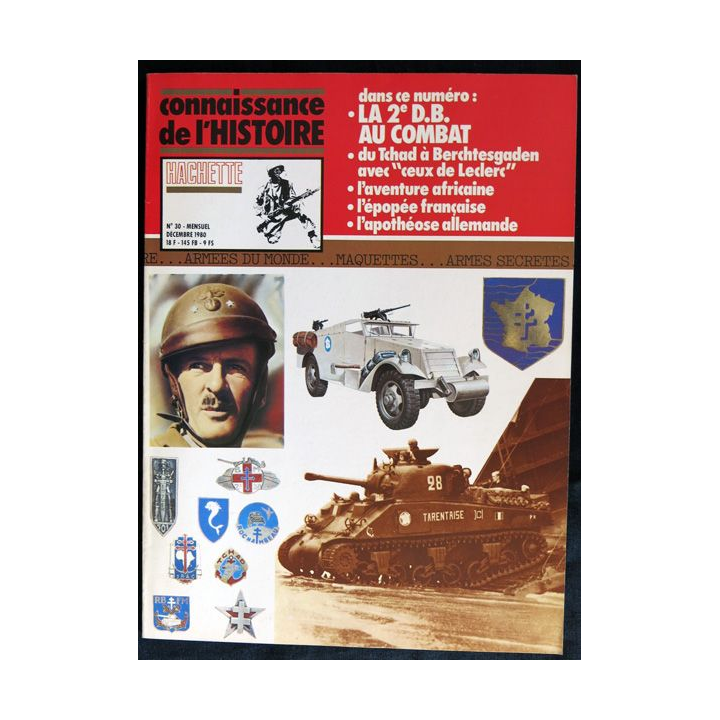 Connaissance de l'Histoire N° 30 Décembre 1980 Armes et uniformes de l'armée soviétique