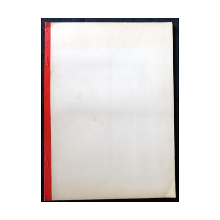 Dossier H N° 0 du CERH du 15 décembre 1974