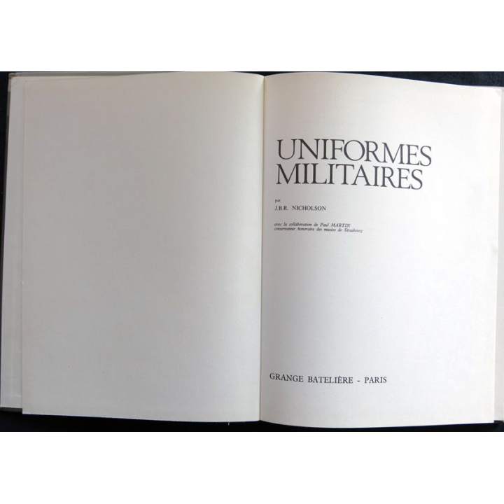Uniformes militaires de J.B.R Nicholson
