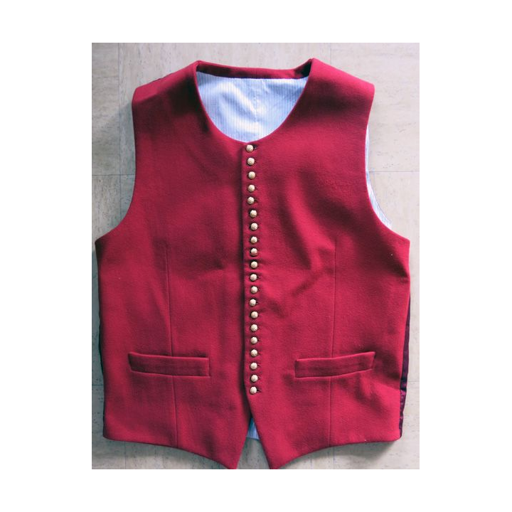 Gilet d'arme d'officiers ou sous officiers infanterie (159° RIA) avec 19 boutons réglementaires