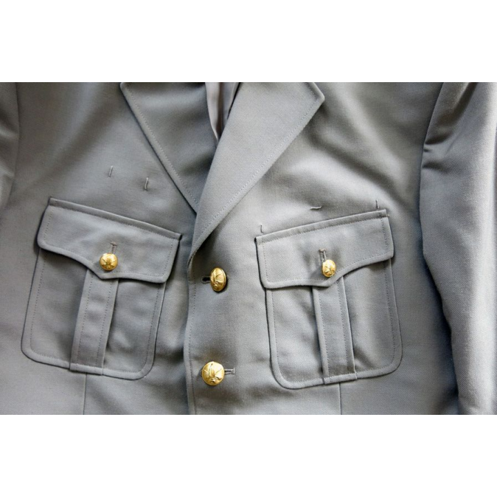 Veste terre de France de l'infanterie  avec insigne de manche CMD Marseille