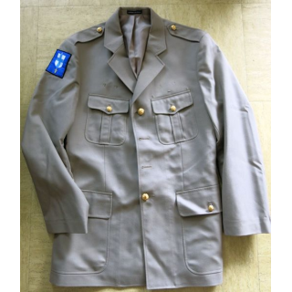 Veste terre de France de l'infanterie  avec insigne de manche CMD Marseille