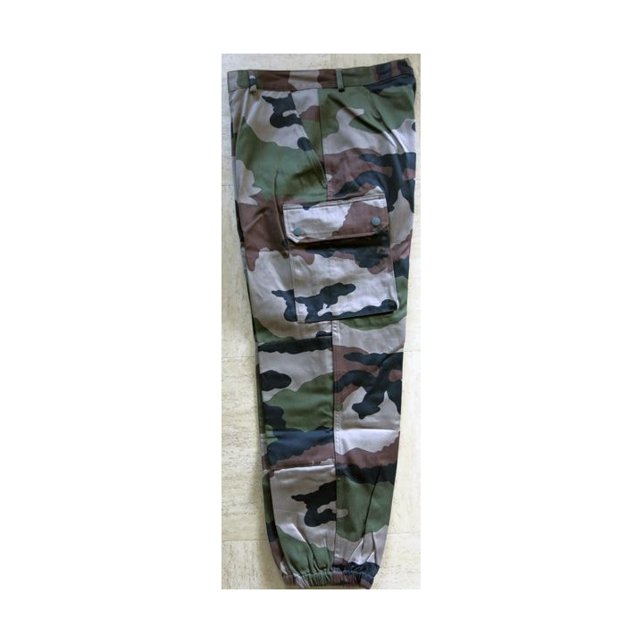 Pantalon de treillis camouflé vert armé taille 88 M de fabrication SOVICO 1999 neuf