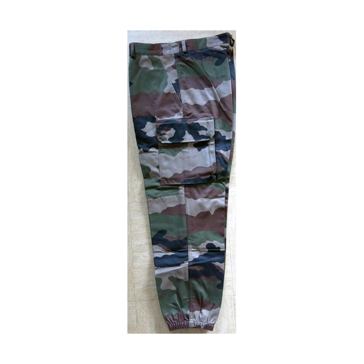 Pantalon de treillis camouflé vert armé taille 88 M de fabrication SOVICO 1999 neuf