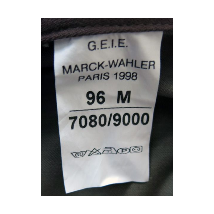 Veste de treillis camouflé vert armé taille 96 M de fabrication G.E.I.E 1998 neuf