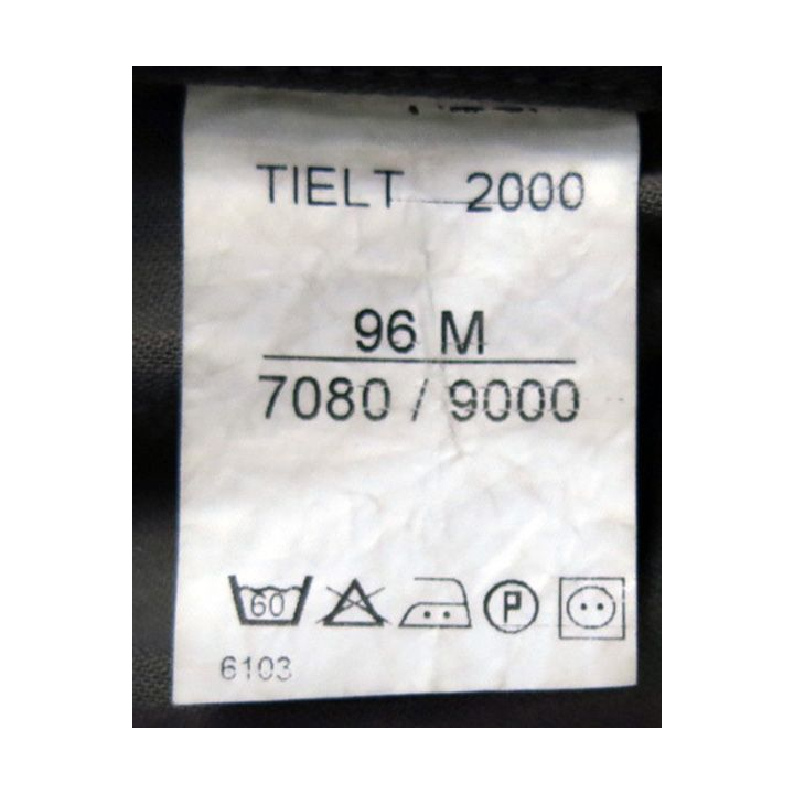 Veste de treillis camouflé vert armé taille 96 M de fabrication TIELT 2000 TBE