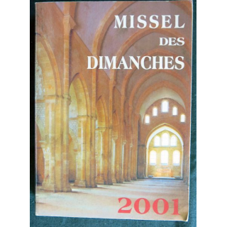 Missel des dimanches 2001 aux Editions Desclée de Brouwer
