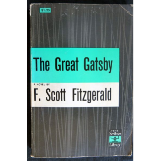 The great Gatsby de F. Scott Fitzgerald aux Editions The Scribner Librairy
