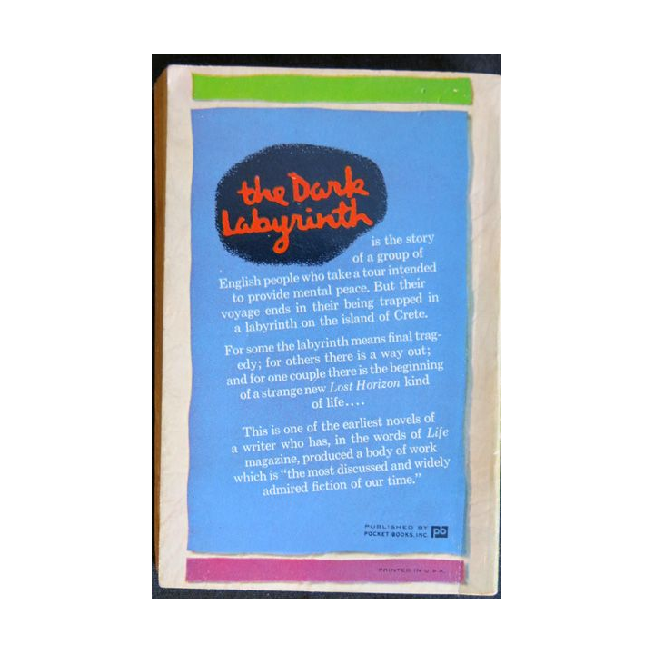 The Dark Labyrinth de Lawrence Durrell aux Editions Pocket Books INC.