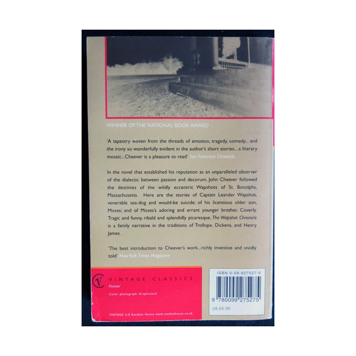 The Wapshot chronicle de John Cheever aux Editions Vintage Classics
