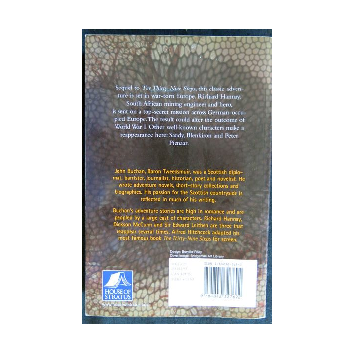 Greenmantle de John Buchan aux Editions House Of Stratus