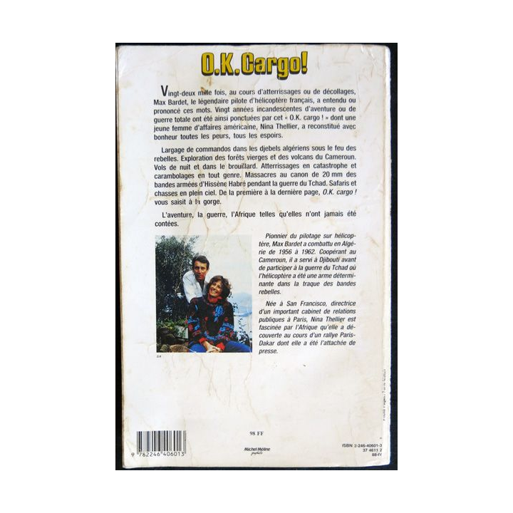 OK Cargo! de Max Bardet et Nina Thellier aux Editions Gasset