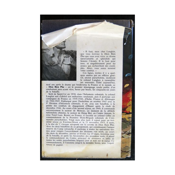 Dien Bien Phu de Colonel Pierre Langlais aux Editions France-Empire