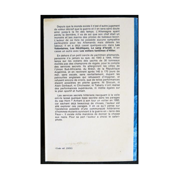 Les voiliers fantômes d'Hitler de Saint Loup aux Editions Presses de La Cité