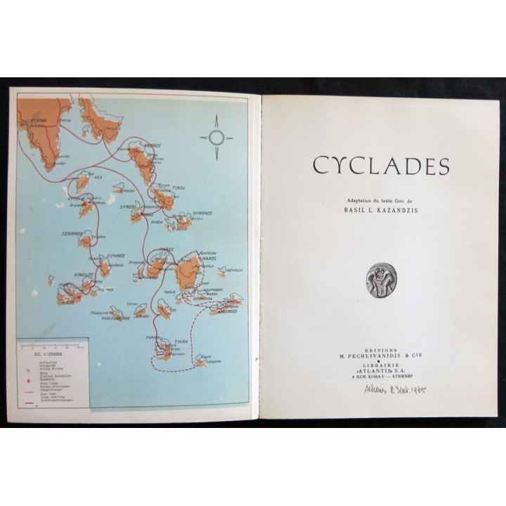 Kyklades de Basil L. Kazandzis aux éditions M. Pechlivanidis & Cie S.A