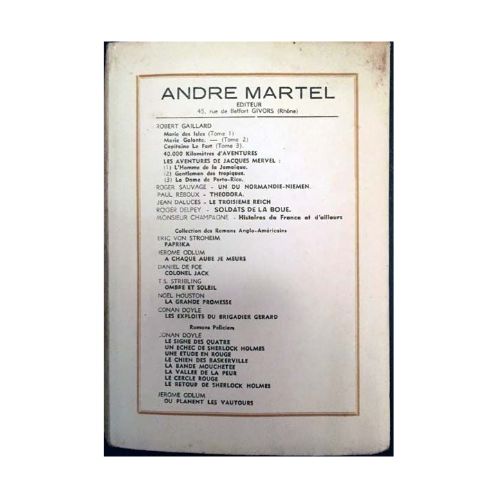 1. Soldats de la boue de Roger Delpey aux éditions André Martel