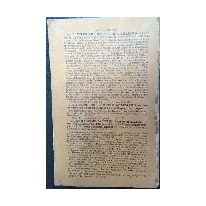 1. Histoire Partiale Histoire Vraie III L'ancien Régime de Jean Guiraud Edition Gabriel Beauchesne