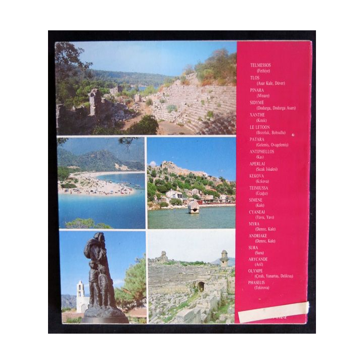 Lycie la côte sud-ouest de la Turquie de Dr. U. Onen aux éditions Akademia