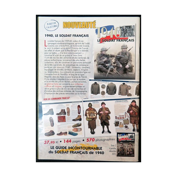 ARMES MILITARIA Magazine n° 303 de Octobre 2010 sur Indochine