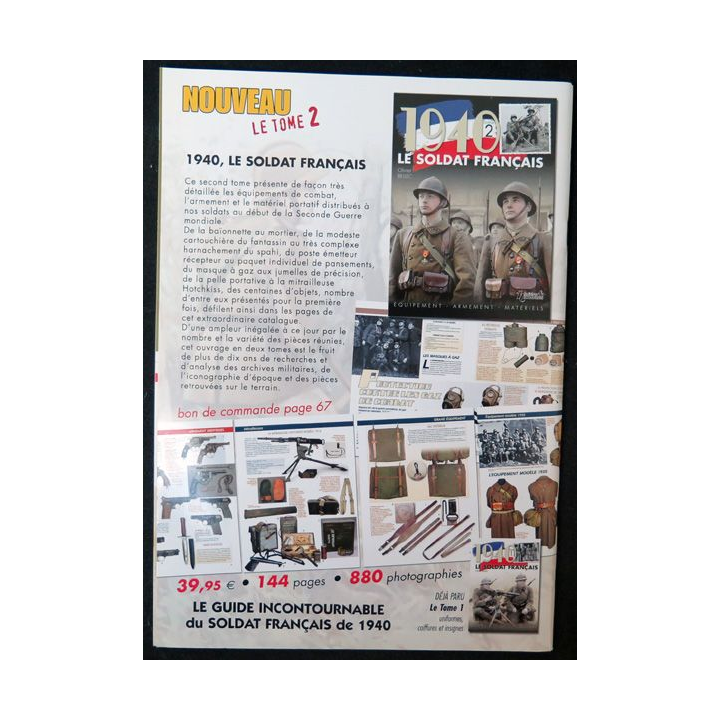 ARMES MILITARIA Magazine n° 307 de Février 2011 sur les chemises du soldat français