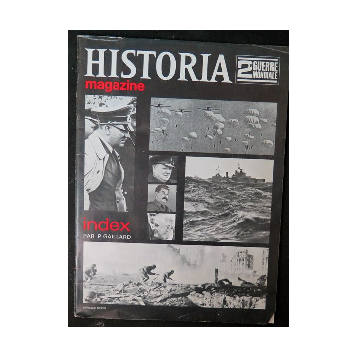 Historia Magazine 2° guerre mondiale supplément au n° 96