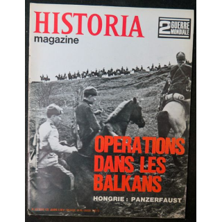 Historia Magazine 2° guerre mondiale n° 83 Opération dans les Blakans