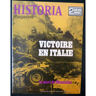 Historia Magazine 2° guerre mondiale n° 88 Victoire en Italie 