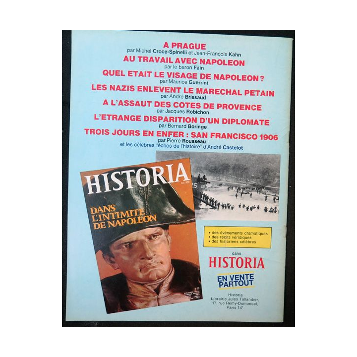 Historia Magazine 2° guerre mondiale n° 88 Victoire en Italie 