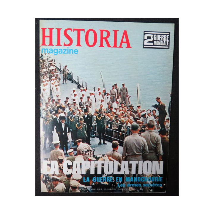 Historia Magazine 2° guerre mondiale n° 96 La capitulation