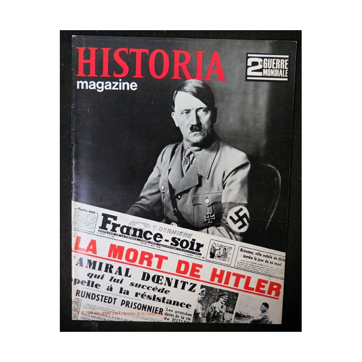 Historia Magazine 2° guerre mondiale n° 93 La mort de Hitler