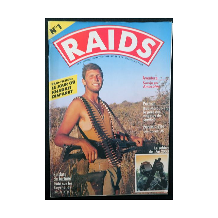 Raids n° 1 - juin 1986 - Le para soviétique