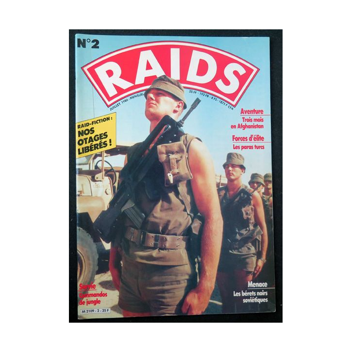 Raids n° 2 - juillet 1986 - Le légionnaire para