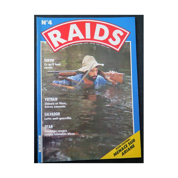 Raids n° 4 - septembre 1986 - Le para israélien