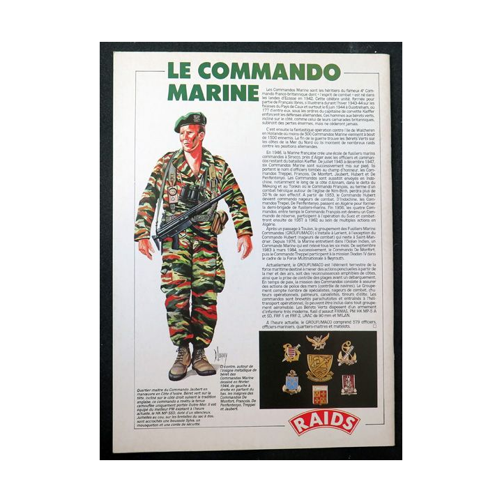 Raids n° 10 - mars 1987 - Le commando marine