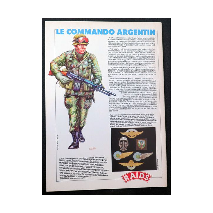 Raids n° 13 - juin 1987 - Le commando argentin