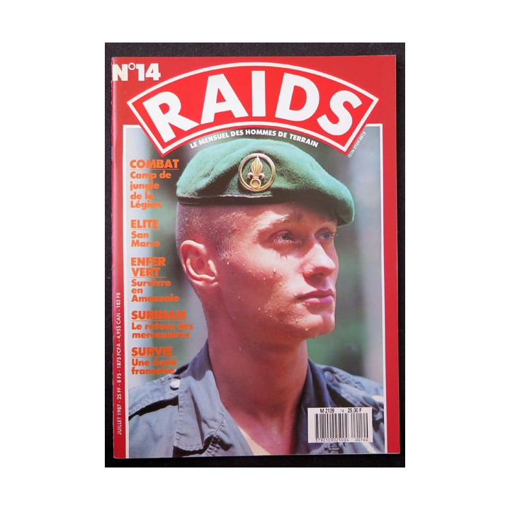 Raids n° 14 - juillet 1987 - Le special force US