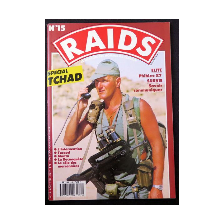 Raids n° 15 - août 1987 - Le para français