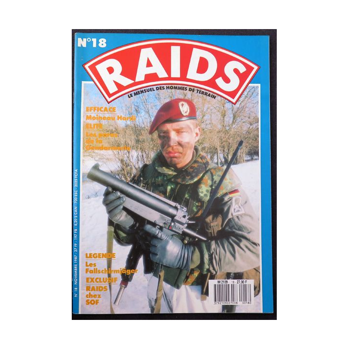Raids n° 18 - novembre 1987 - Le royal marine