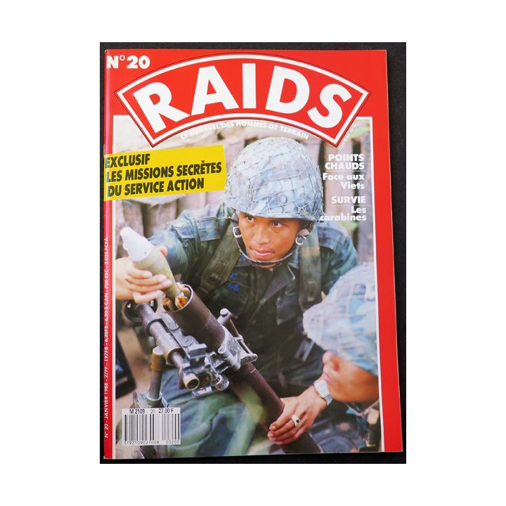 Raids n° 20 - janvier 1988 - Le para canadien