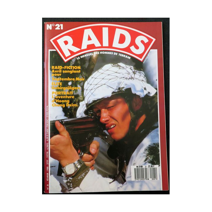 Raids n° 21 - février 1988 - Le para suisse