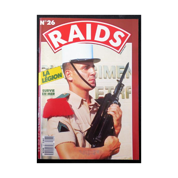 Raids n° 26 - juillet 1988 - Le para brésilien