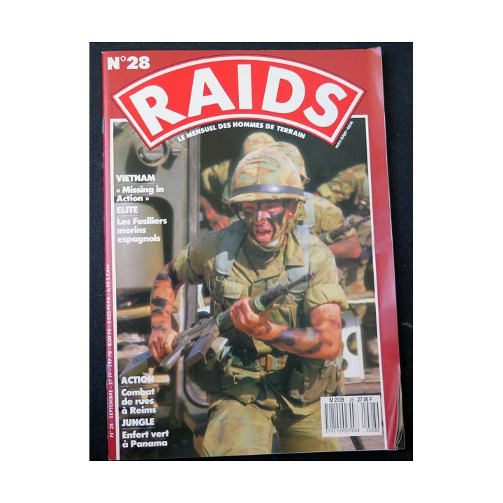 Raids n° 28 - septembre 1988 - Le commando belge