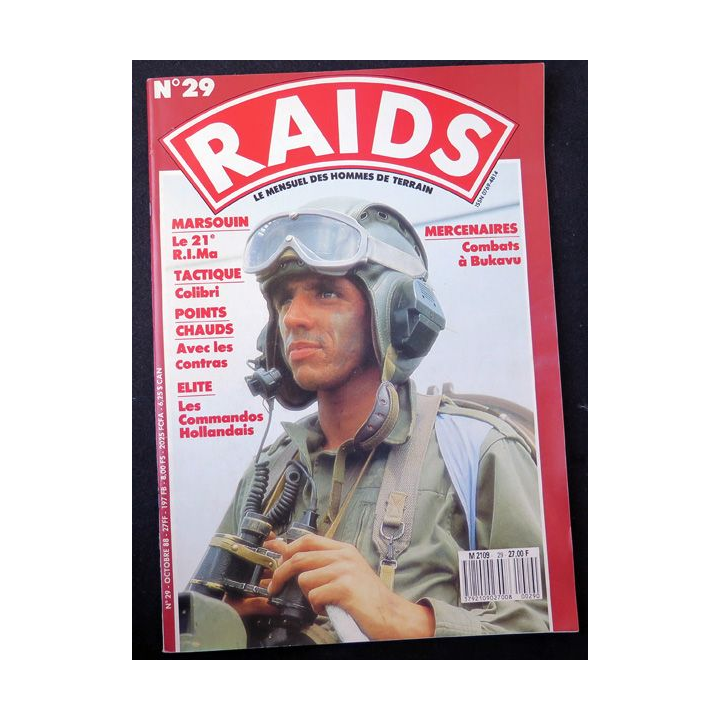 Raids n° 29 - octobre 1988 - Le para égyptien