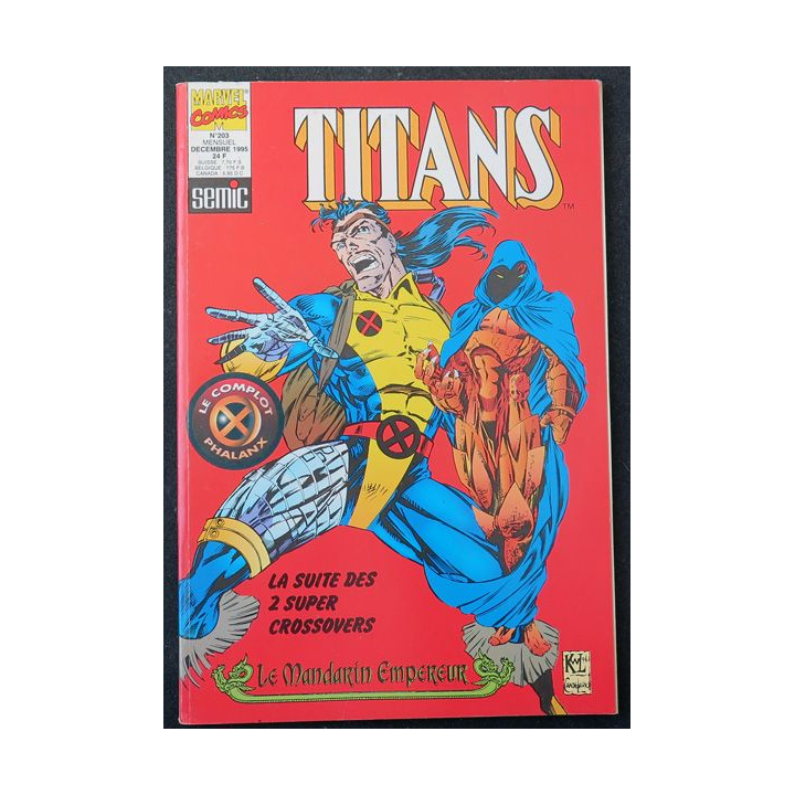 BD Titans  album n° 203  Marvel Comics
