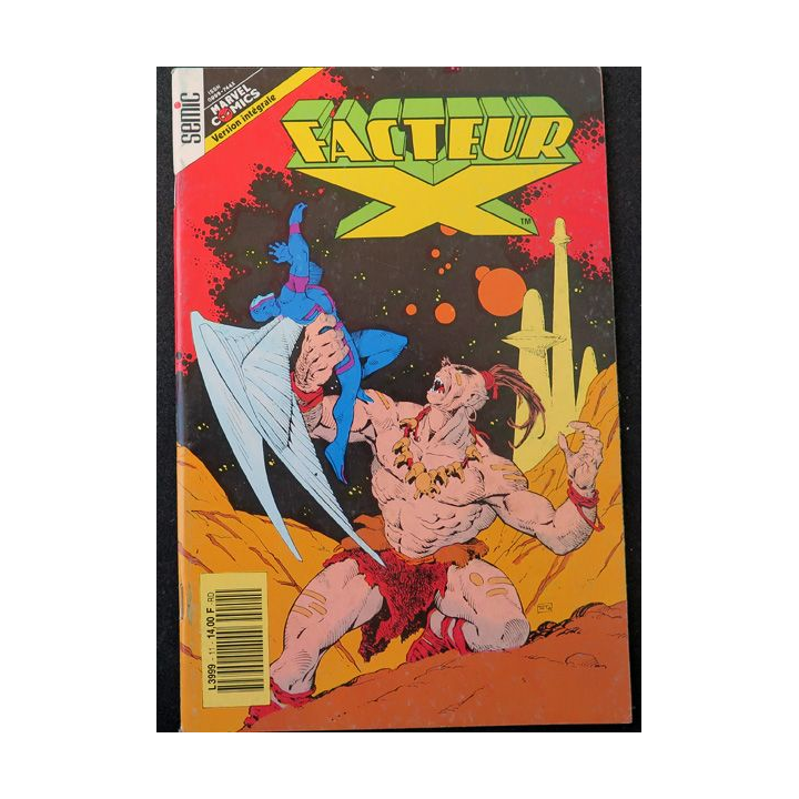 BD Facteur X  album n° 11 Marvel Comics