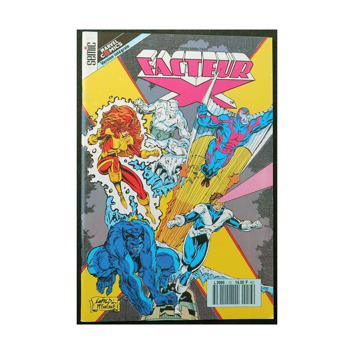 BD Facteur X  album n° 13 Marvel Comics